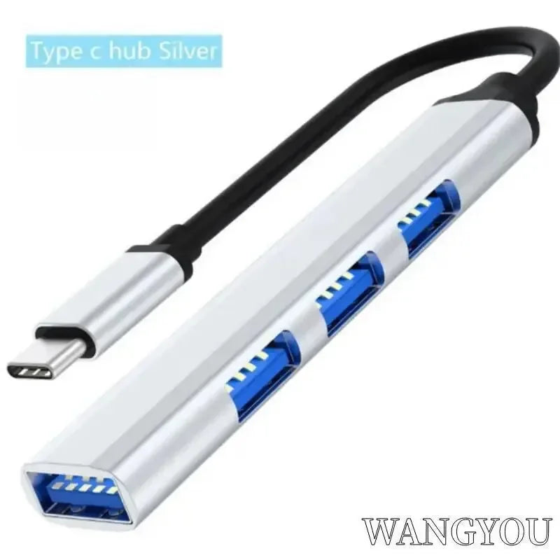 USB Dock Mobile Phone Computer Type C One Drag Four Expanders High Speed Transmission Multi Function Wire Divider