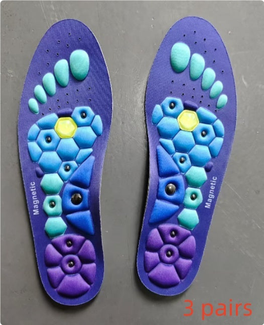 Medical Magnetic Insole Therapy Sports Insoles Orthopedic Insoles Massage Foot Weight Loss Slimming Acupressure Anti-fatigue Health Care Shoe Pads