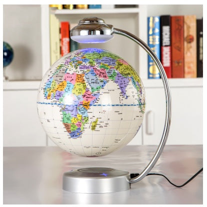 Globe magnetic 8 inch , suspension office decoration company gift novelty creative birthday gift