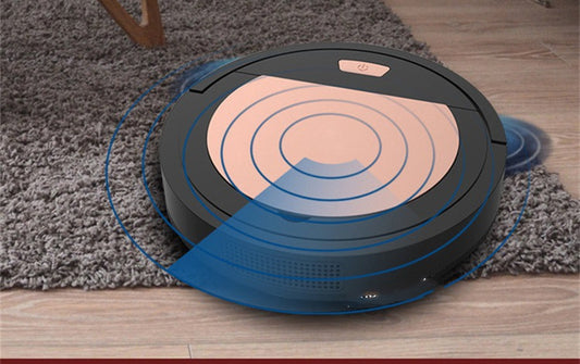 App-controlled robot vacuum — schedule and monitor cleaning sessions directly from your phone.