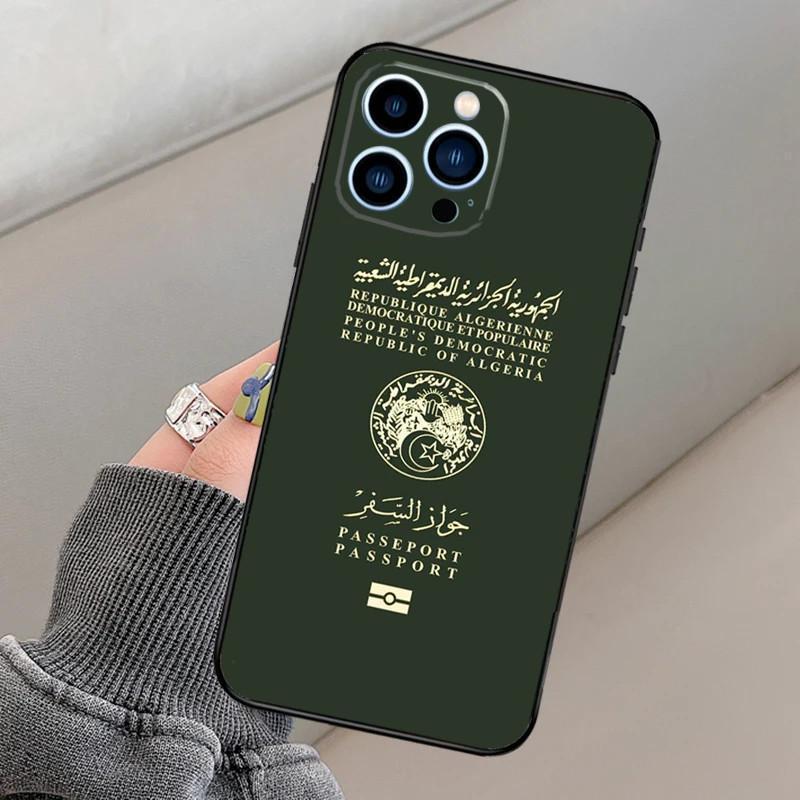 iPhone Series Passport Design Cases – Algeria, Serbia, Spain, Lebanon, Bosnia, Ireland, Tunisia, Albania