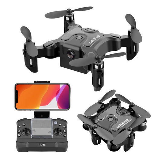 Drone pliable de poche entièrement contrôlé depuis votre smartphone — capturez des clichés aériens où que vous soyez.