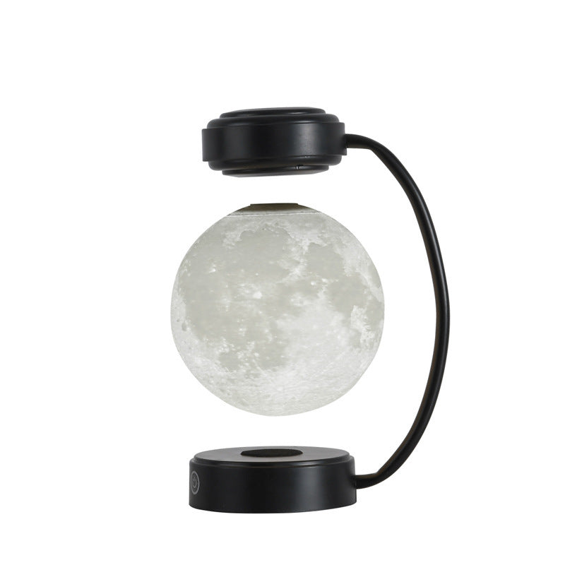 LED Moon Night Light Wireless Magnetic Levitating Rotating Floating Ball Lamp For School Office Bookshop Home Decoration