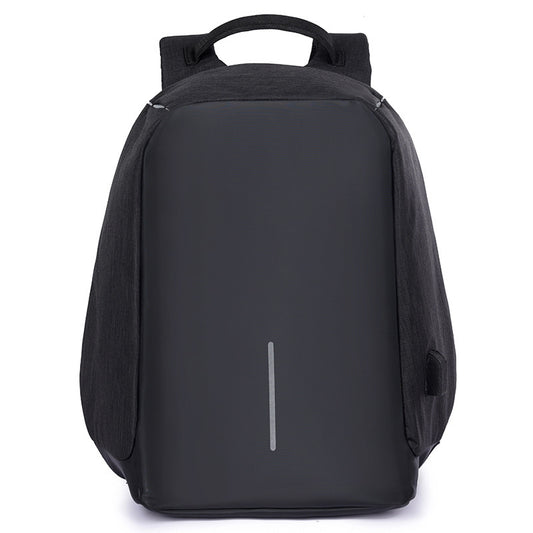 Tech backpack with dedicated compartments for laptop, phone, and cables — built for daily commuting.