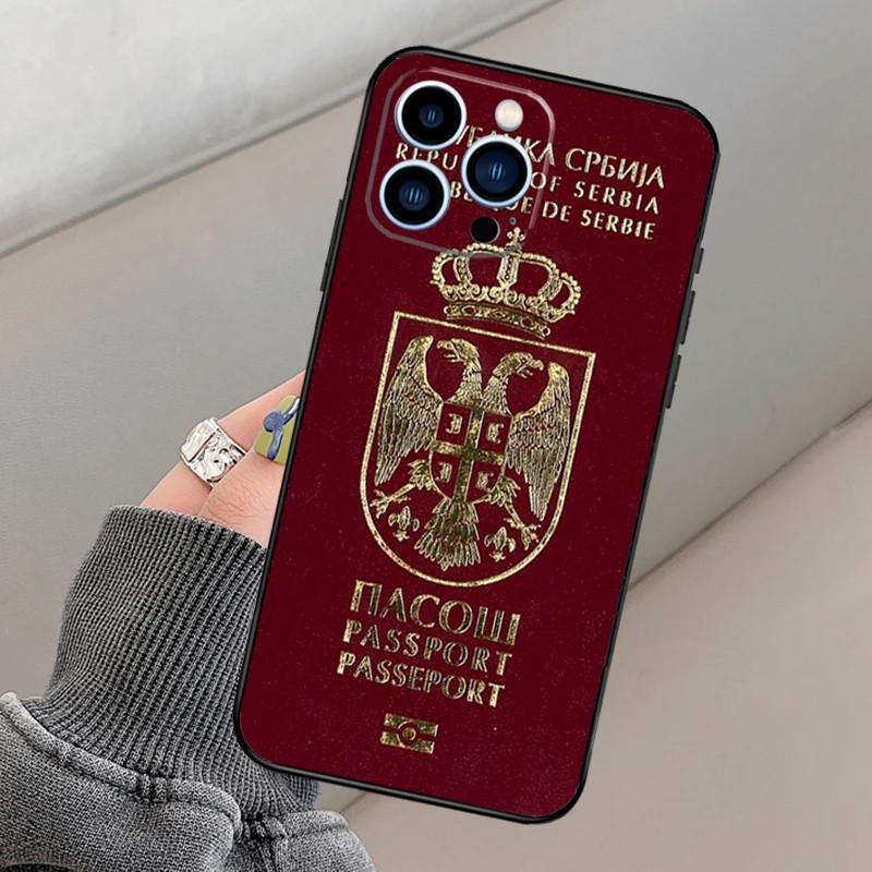 iPhone Series Passport Design Cases – Algeria, Serbia, Spain, Lebanon, Bosnia, Ireland, Tunisia, Albania
