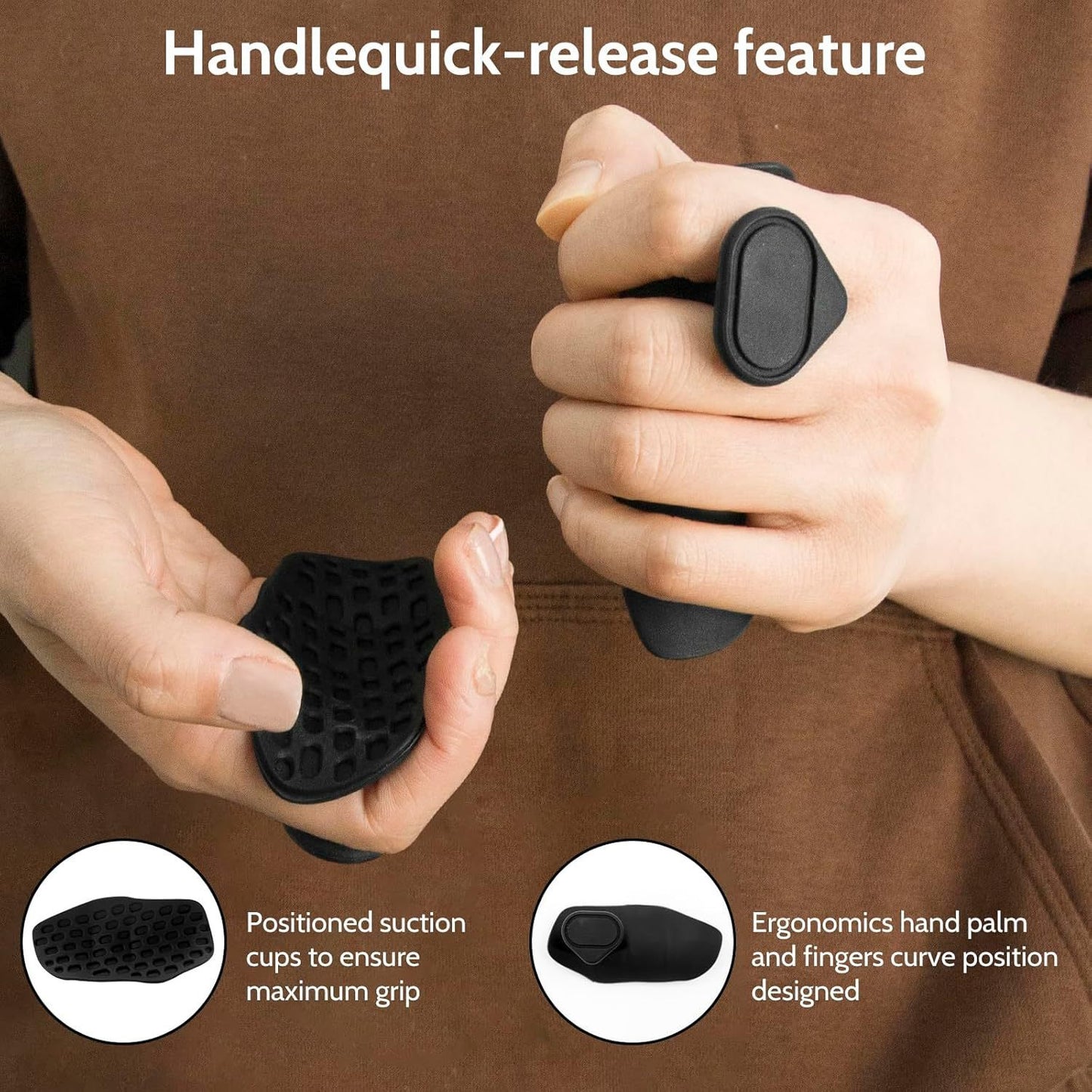Anti-Slip Grip Strengthener No Sweaty Portable Finger Trainer Breathable Comfort Workout Grips For Dumbbell Lifting