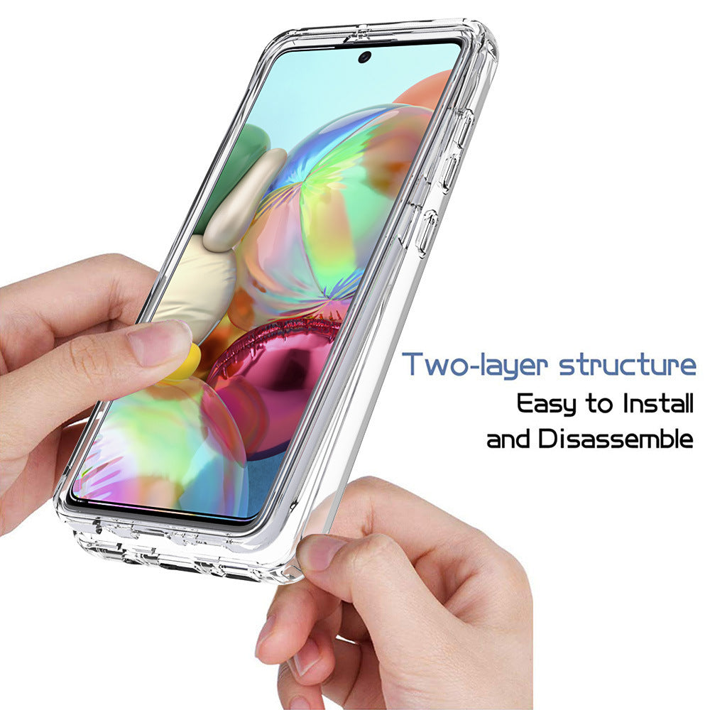 Samsung Series Transparent Anti-Drop Case – Clear Protective Cover