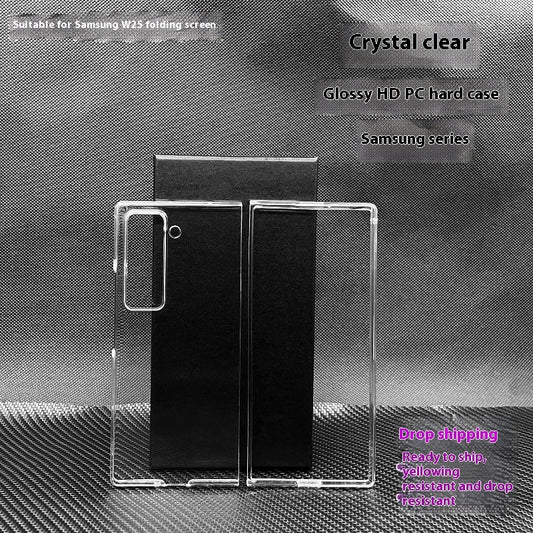 Samsung Fold Series Transparent Hard Case – High-Definition Anti-Fall Protection