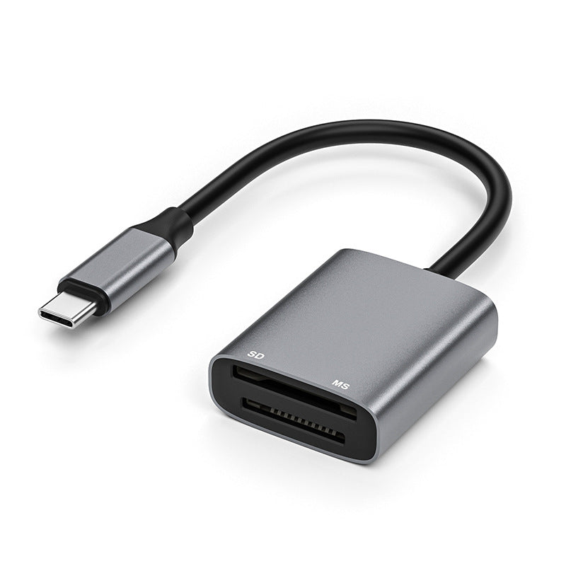 MSSD 2-in-1 For Camera Card Mobile Phone Tablet High-speed Card Reader