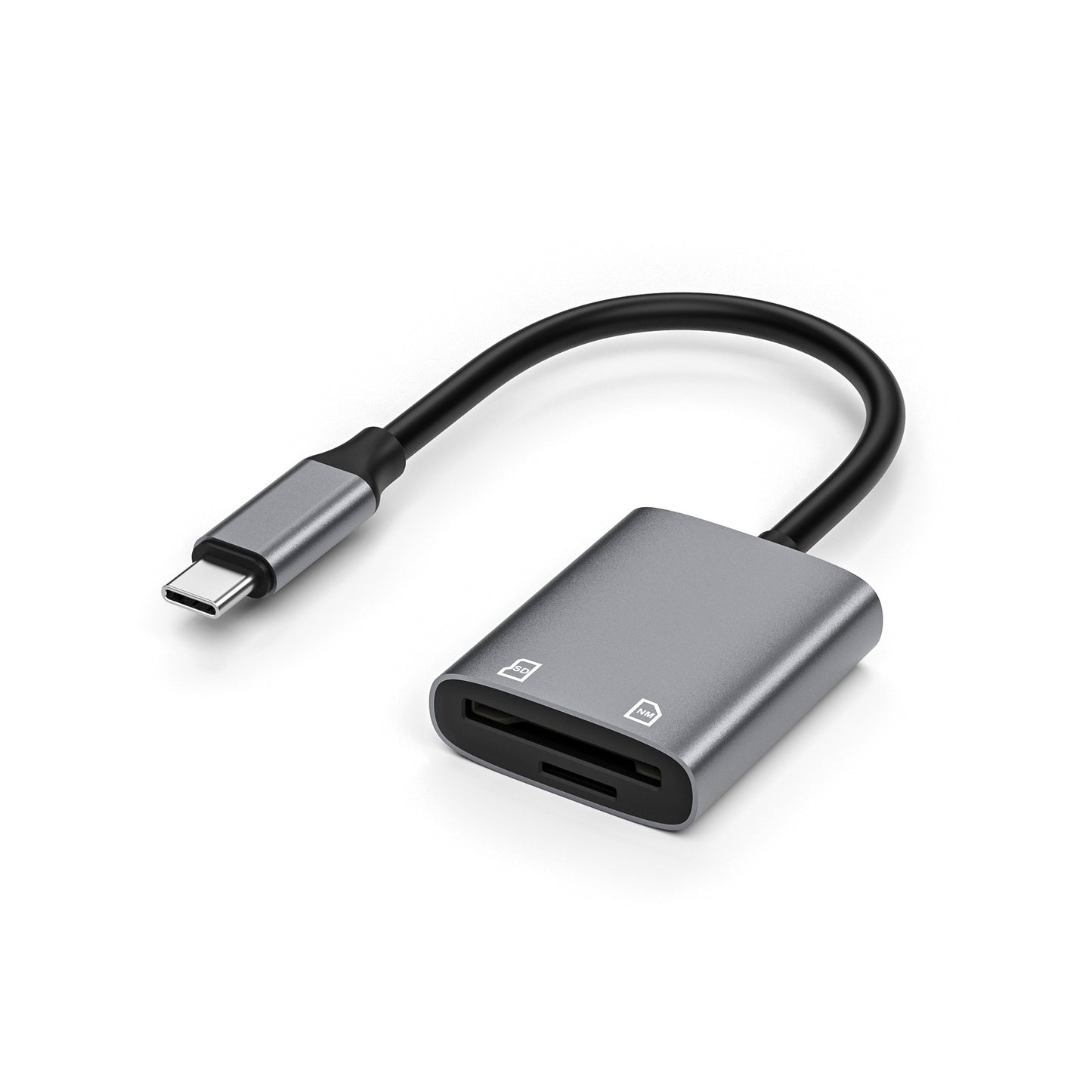 MSSD 2-in-1 For Camera Card Mobile Phone Tablet High-speed Card Reader