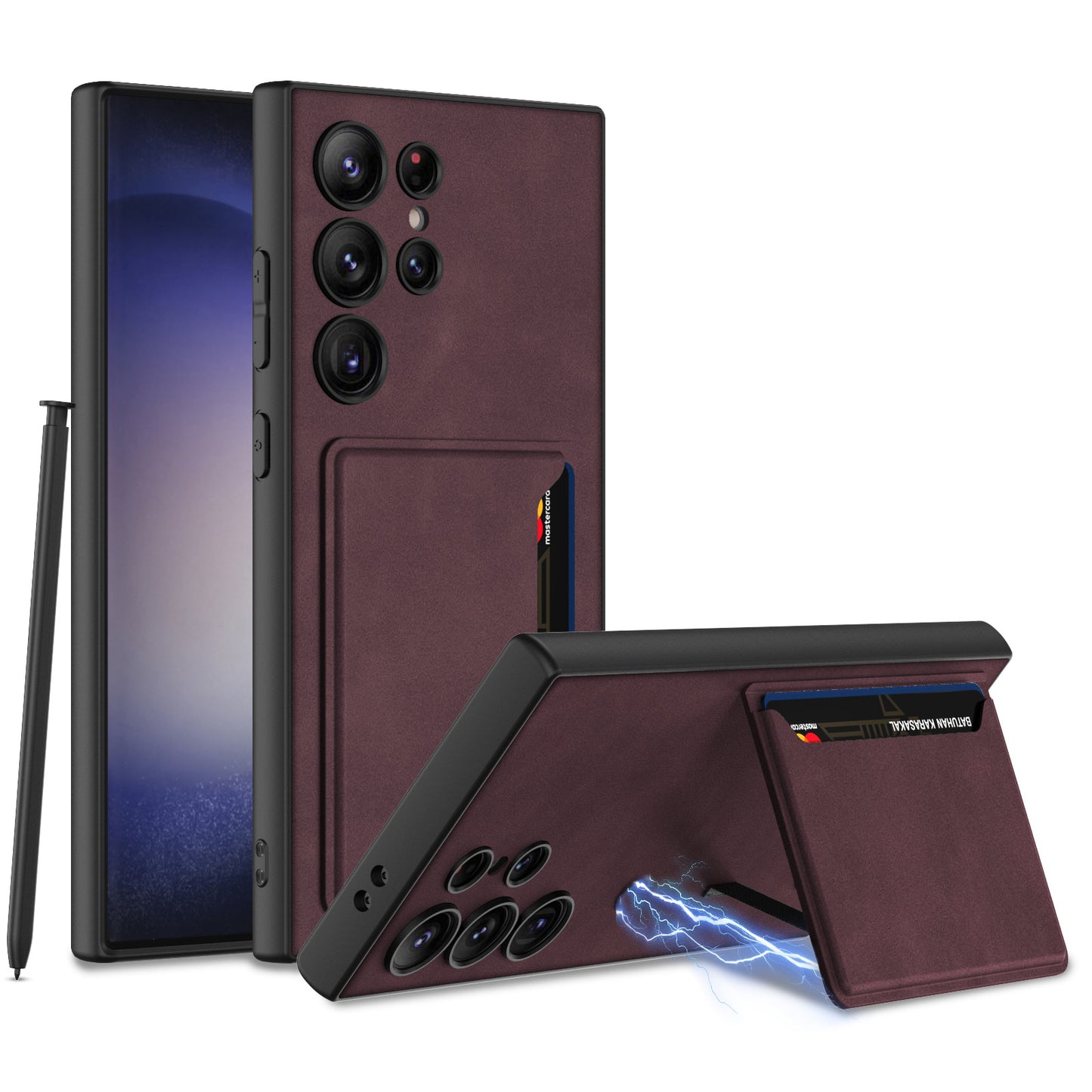 Samsung S24 Series Case – Ultra-Thin Minimalist Soft Cover with Plain Design