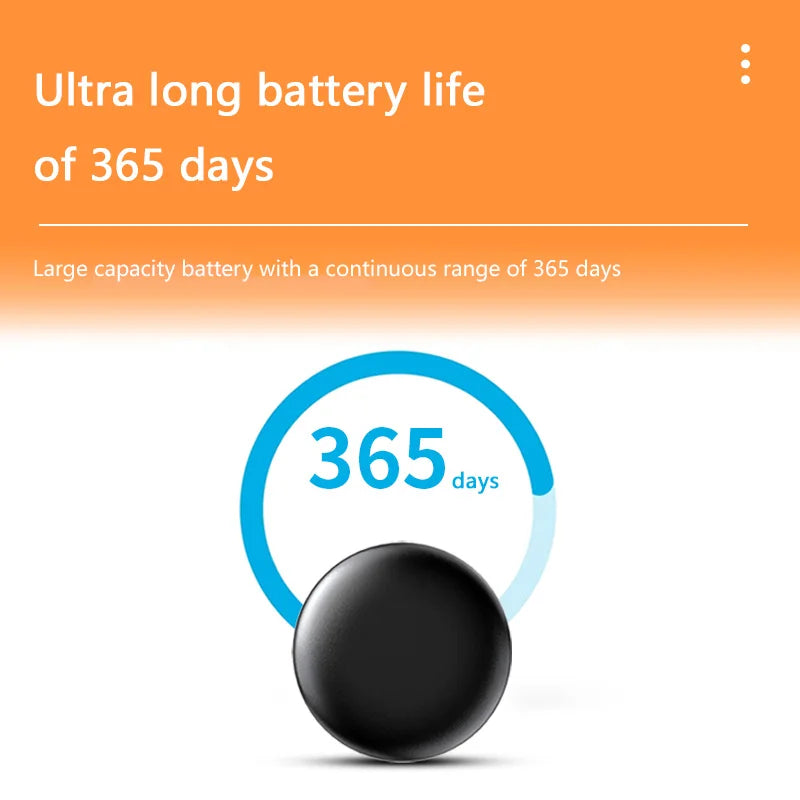 Xiaomi Mini Smart Anti-Lost Tracker Reminder For Pets Kids Bag Wallet 5G Bluetooth GPS Device Air Tag Finder Tracking Locator