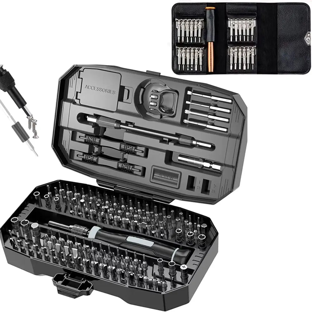 Precision Screwdriver Set, Laptop Tool Kit, 152/25 in 1 Professional Computer Screwdriver Repair Kit T5 T6 Torx Screwdriver