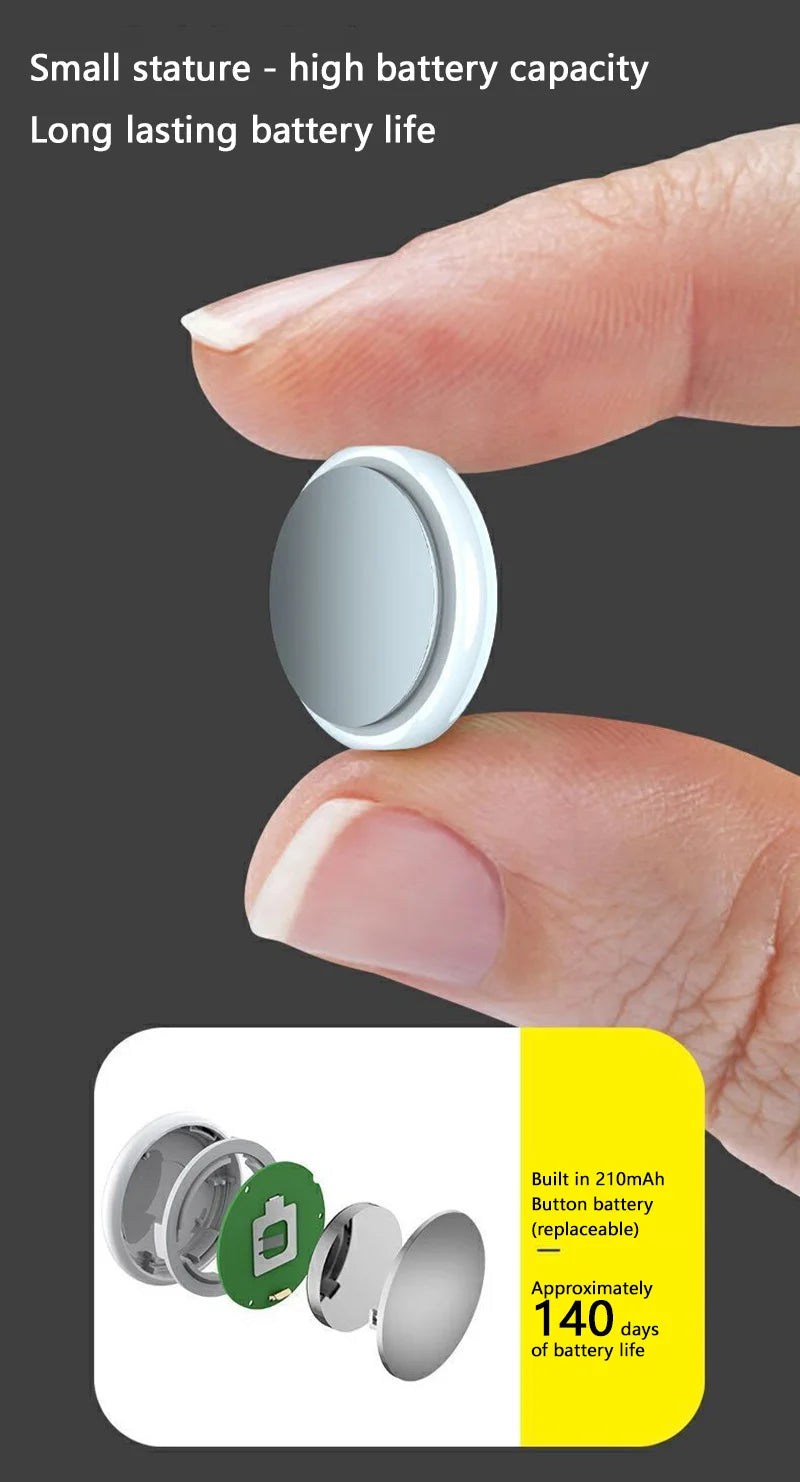 Xiaomi Mini Smart Anti-Lost Tracker Reminder For Pets Kids Bag Wallet 5G Bluetooth GPS Device Air Tag Finder Tracking Locator