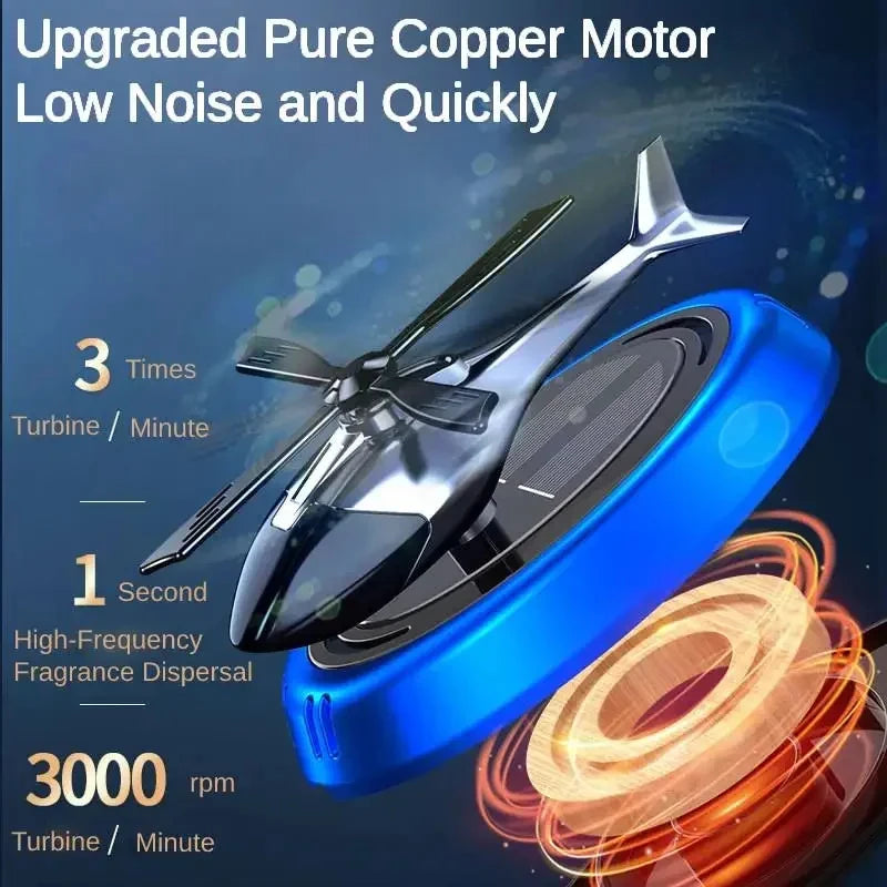 Solar Aircraft Car Decoration Ornaments Car Interior Accessories Desktop Ornament Gift For Woman, Man, Car Enthusiast