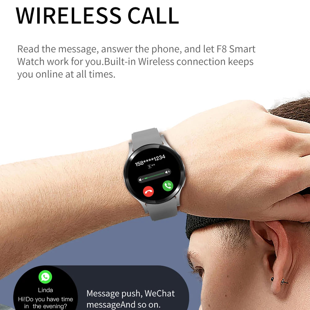 2025 New Bluetooth Call Smart Watches Pro 1.32” Inch 160*160 Custom Dials Sport Men And Woman Health Monitor Smartwatch For Man