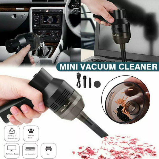 Dépoussiéreur électrique portable sans fil pour clavier, ordinateur, voiture, rechargeable, à air comprimé, idéal pour remplacer une bombe d'air comprimé.