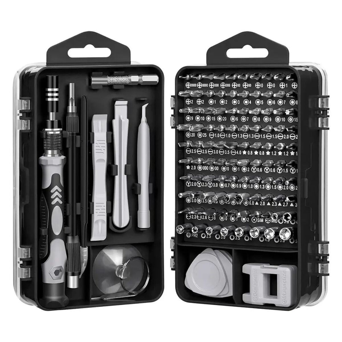 Precision Screwdriver Set,  115 In 1,  Super Durable Mini Professional Magnetic Repair Tool Kit, Small Screwdriver For Phone, Computer, Watch, Laptop, Macbook, Eyeglass, Electronic