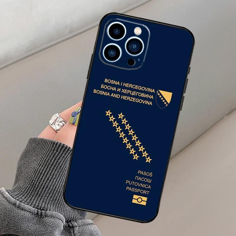 iPhone Series Passport Design Cases – Algeria, Serbia, Spain, Lebanon, Bosnia, Ireland, Tunisia, Albania