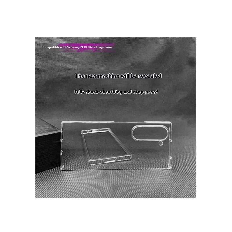 Samsung Fold Series Transparent Hard Case – High-Definition Anti-Fall Protection