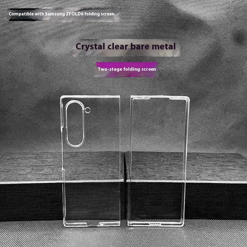 Samsung Fold Series Transparent Hard Case – High-Definition Anti-Fall Protection